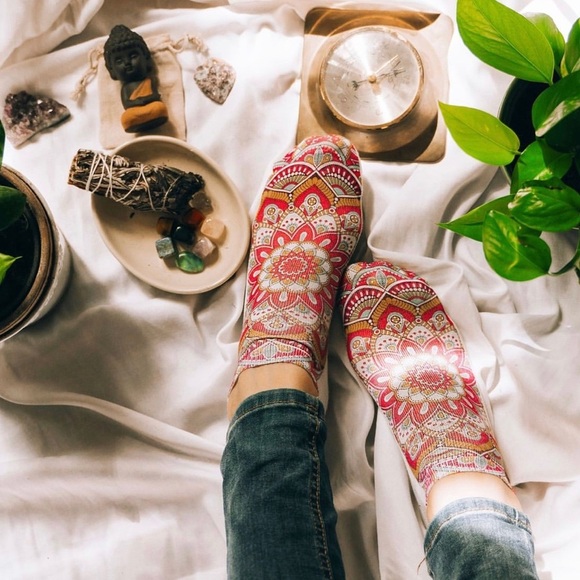 Mandala Socks - Picture 1 of 2